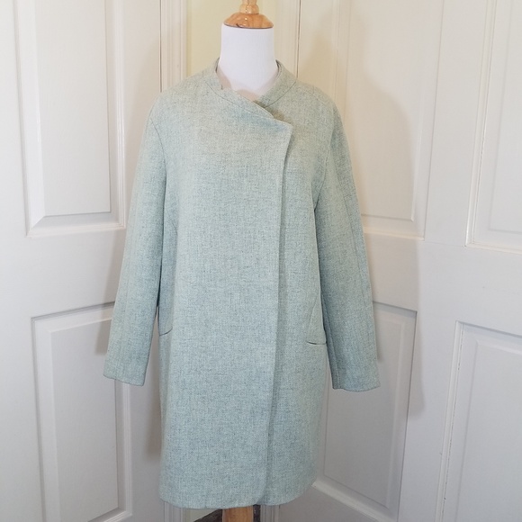 ZARA COCOON COAT NWOT - Picture 2 of 7